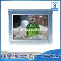 Acrylic slim crystal frame with Led advertising display board
